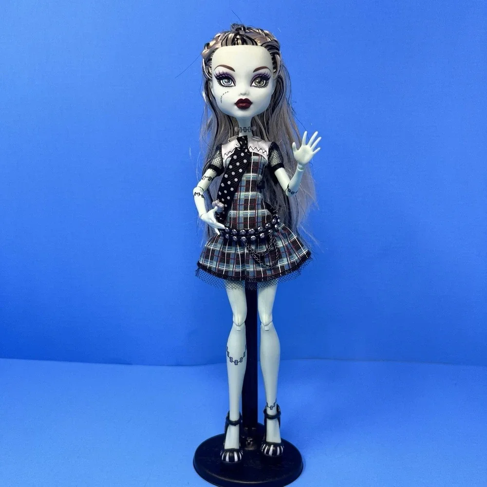 Monster High Frankie Stein 2008 First Wave‎ Gold Elastics Original Ghouls Rare